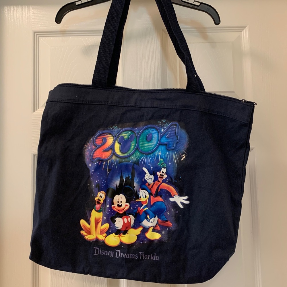 Disney Dreams Florida 2004 Blue Tote Bag - great condition!